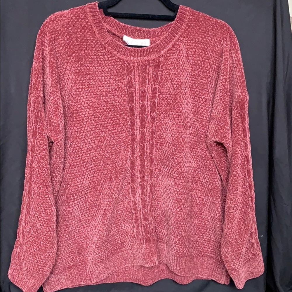 Dusty Red Sweater
